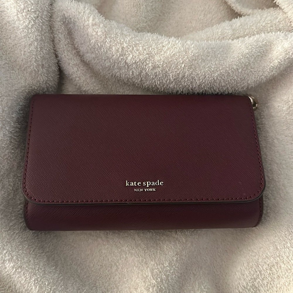 Kate Spade Burgundy Crossbody